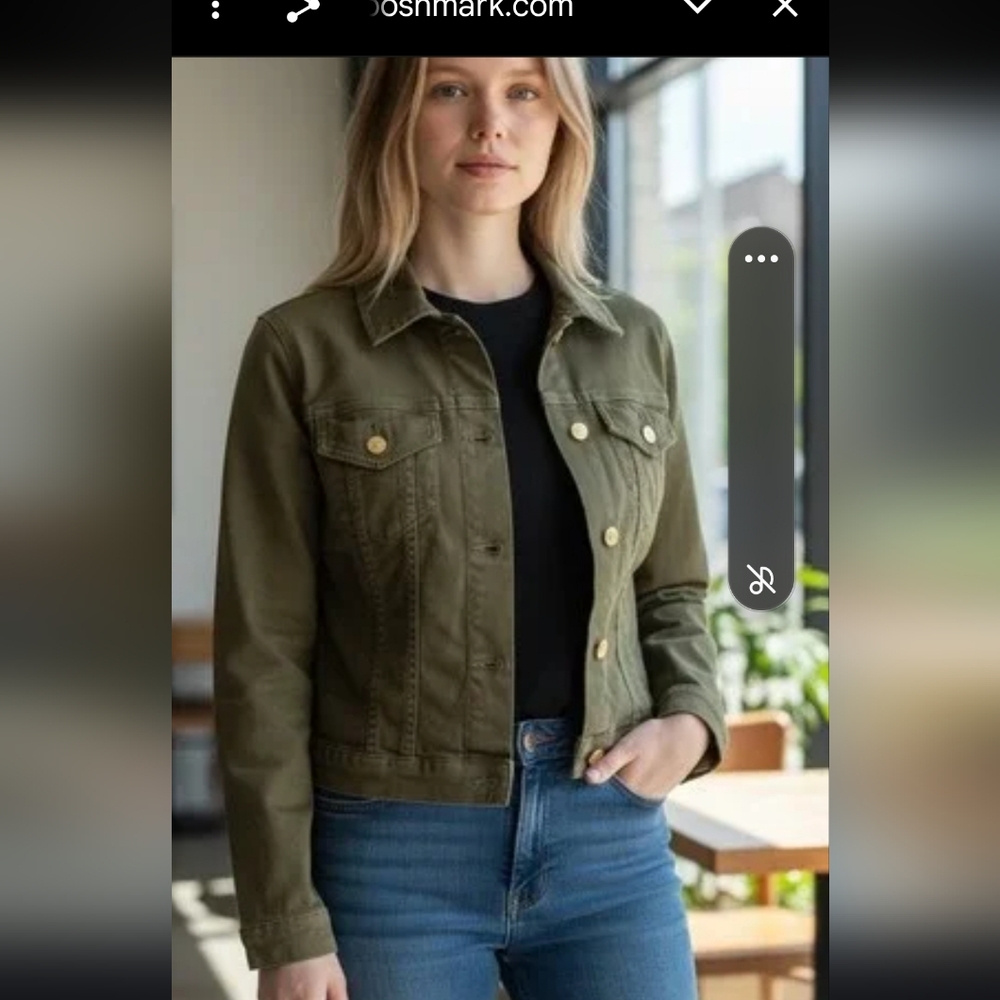 Michael Kors Olive Jean Jacket
